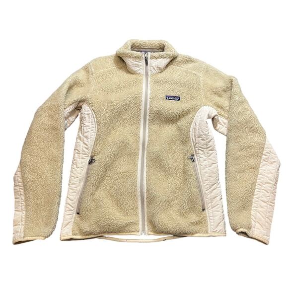 Patagonia Jackets & Blazers - Vintage‎ Patagonia 2008 SYNCHILLA Retro-X Jacket Fleece Jacket Cream Size Small